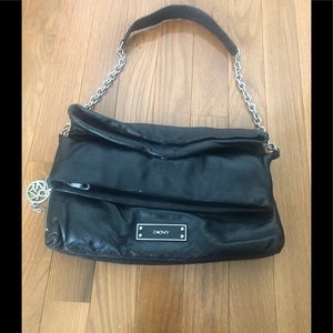 DKNY Fold Over Shoulder Bag or Clutch